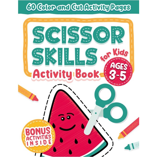 Scissor skills asctivity book